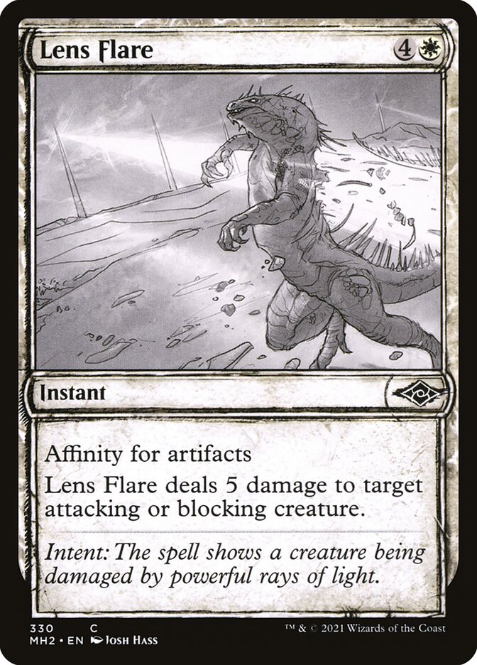 Lens Flare, Modern horizons 2 Card Art