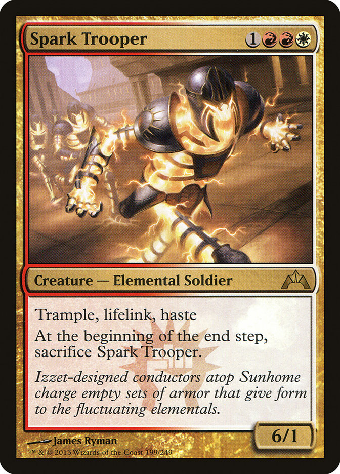 Spark Trooper, Gatecrash Card Art