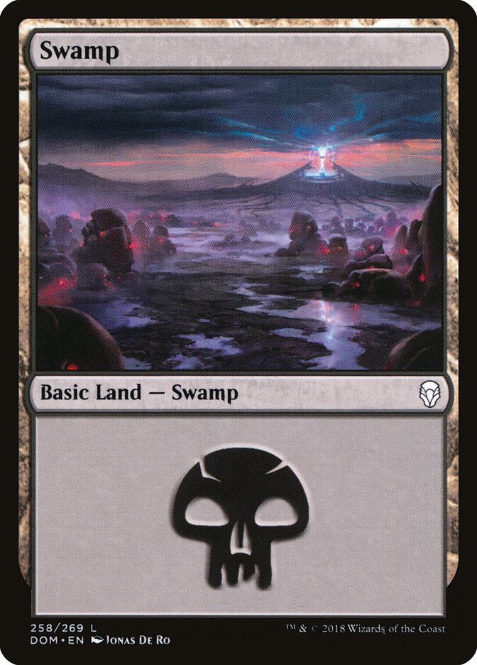Swamp, Dominaria Card Art