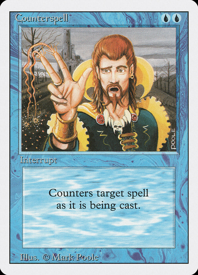 Counterspell, Revised Edition Card Art