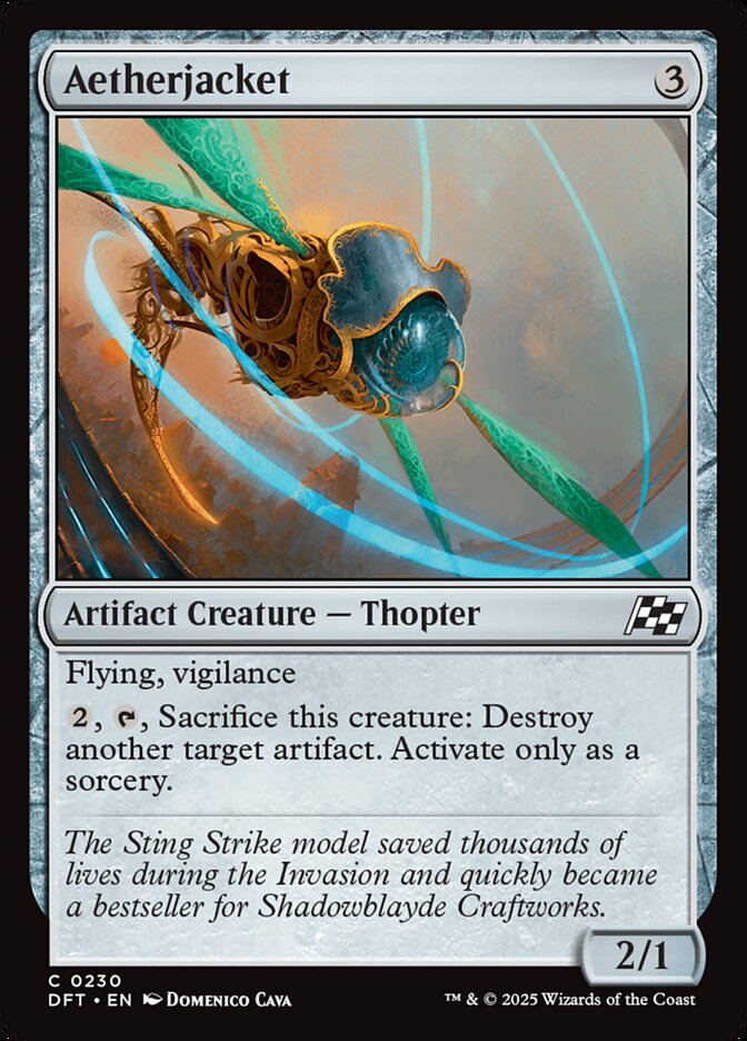 Aetherjacket, Aetherdrift Card Art