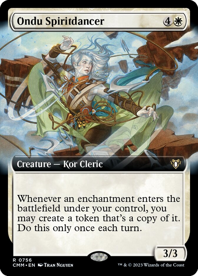 Ondu Spiritdancer, Commander Masters Card Art