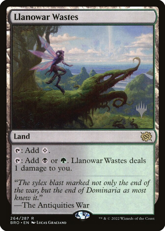 Llanowar Wastes - Foil