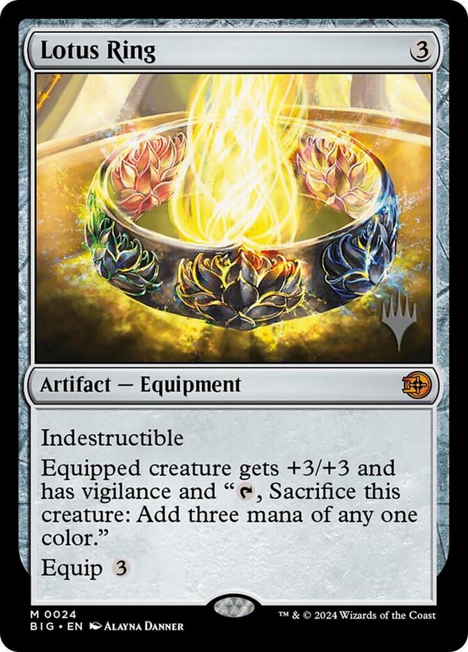 Lotus Ring, The Big Score Promos Card Art