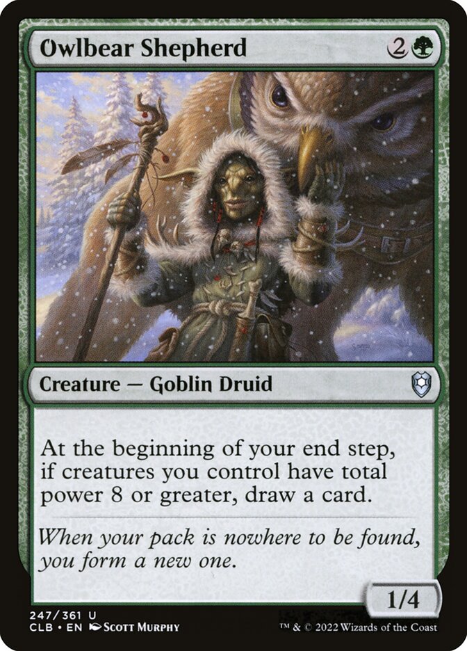 Owlbear Shepherd - Foil