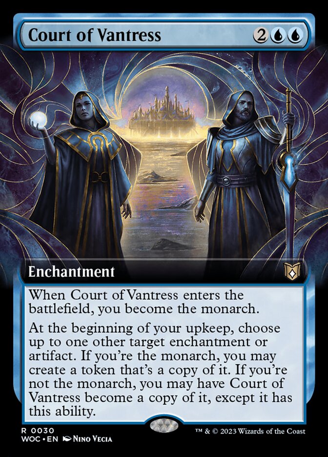 Court of Vantress, Wilds of eldraine commander Card Art