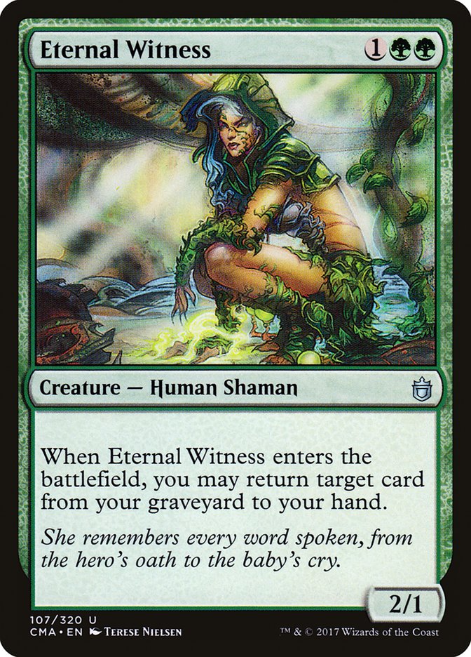 Eternal Witness, Commander Anthology Card Art