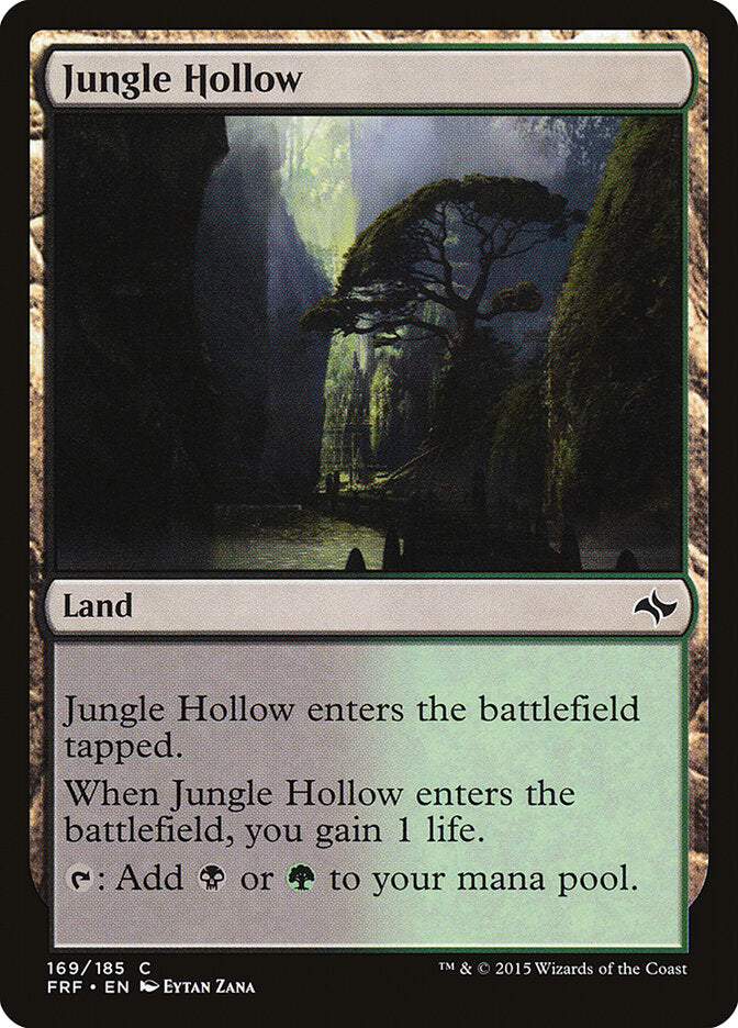 Jungle Hollow, Fate Reforged Card Art