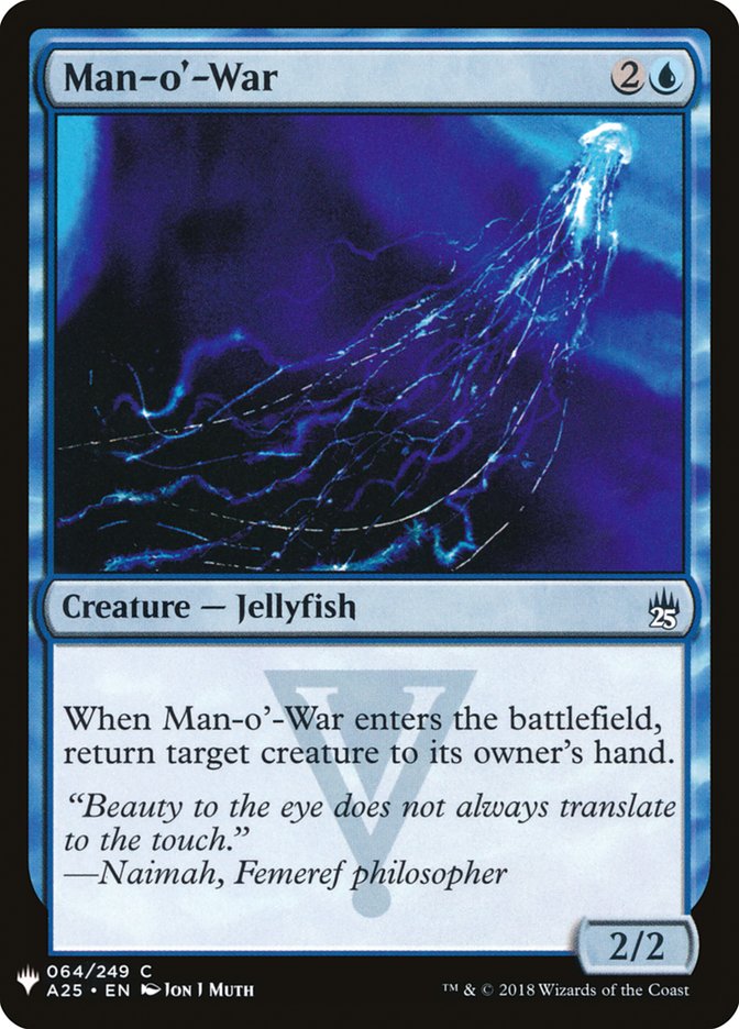 Man-o'-War, The List Card Art