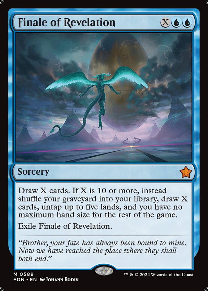 Finale of Revelation, Foundations Card Art