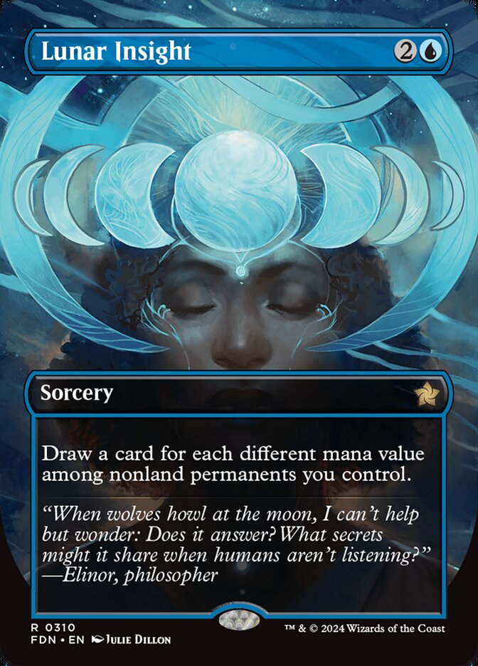 Lunar Insight, Foundations Card Art