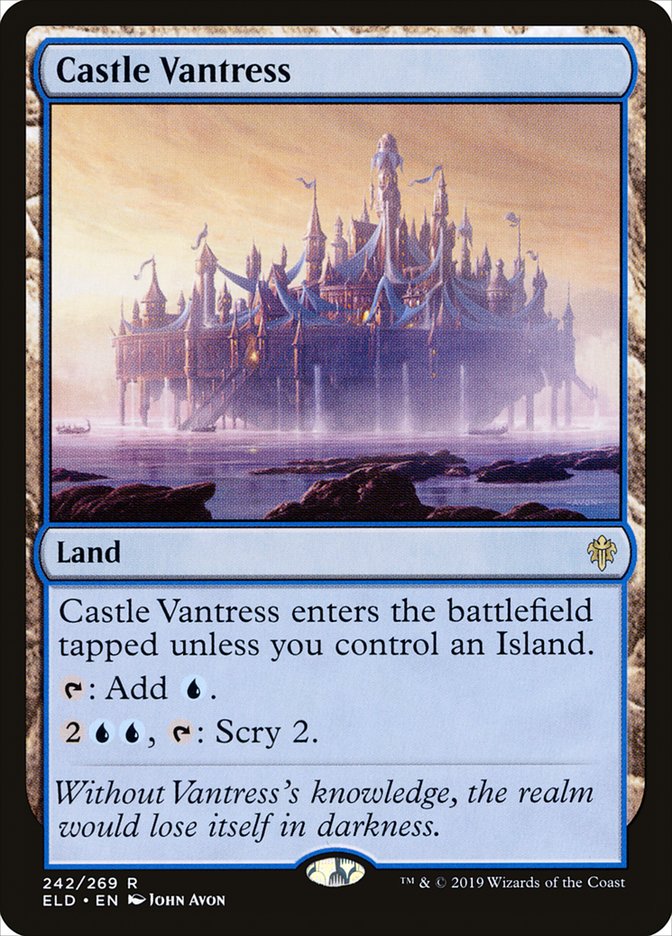 Castle Vantress, Throne of eldraine Card Art