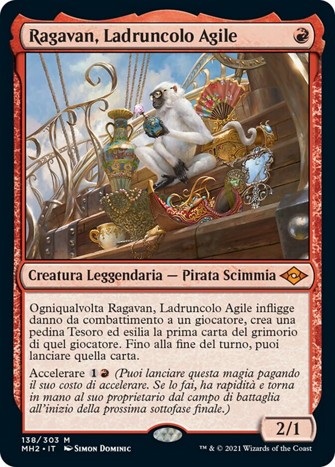 Ragavan, Nimble Pilferer, Modern Horizons 2 Card Art