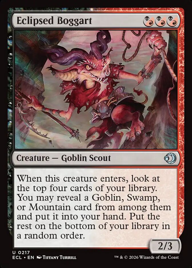 Eclipsed Boggart, Lorwyn Eclipsed Card Art