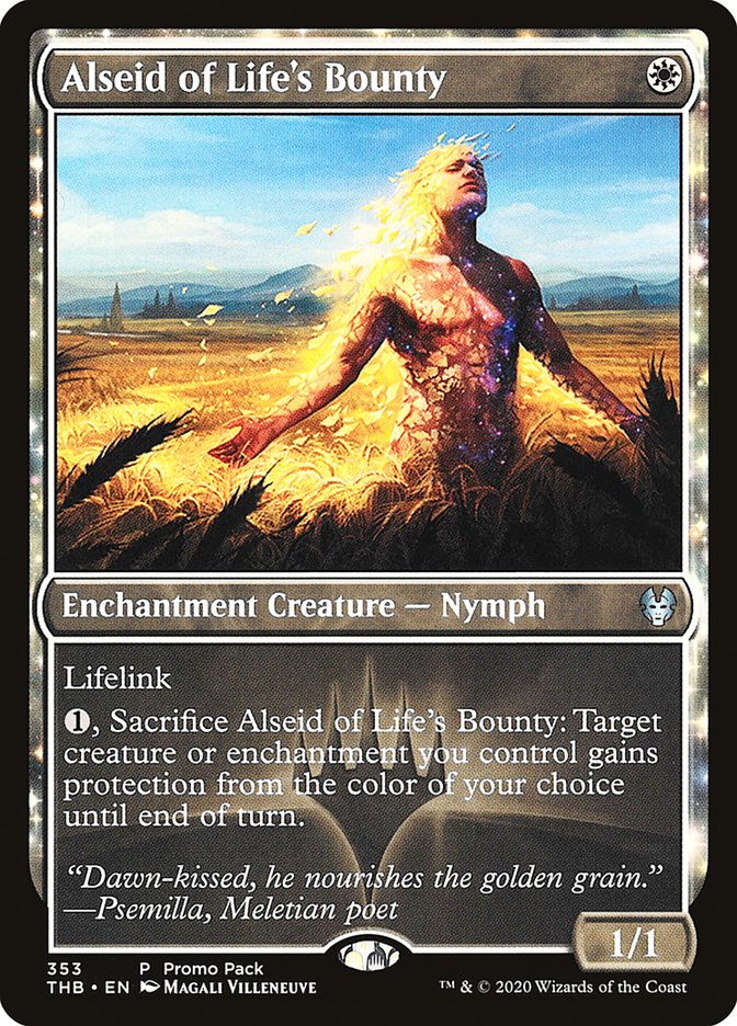 Alseid of Life's Bounty, Theros Beyond Death Card Art