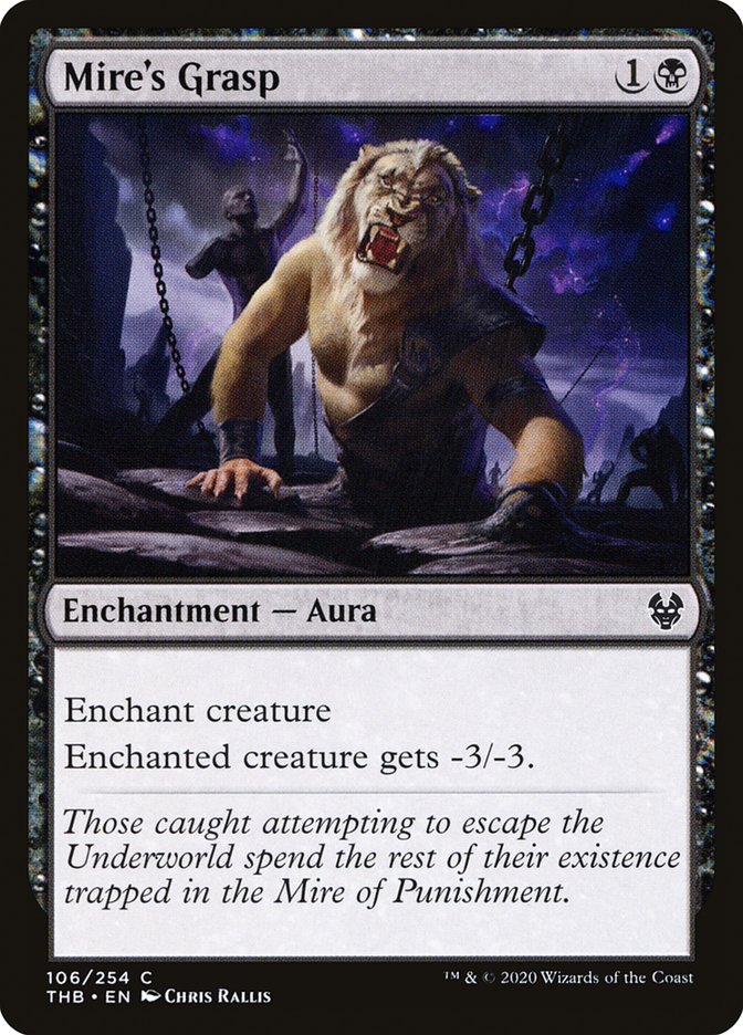 Mire's Grasp, Theros beyond death Card Art