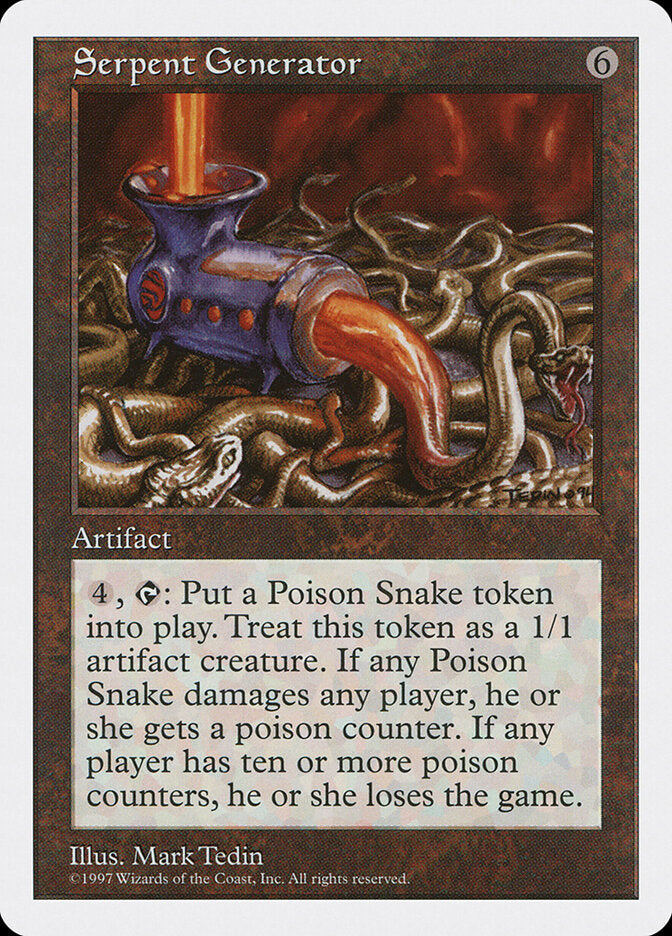 Serpent Generator, Fifth Edition Card Art