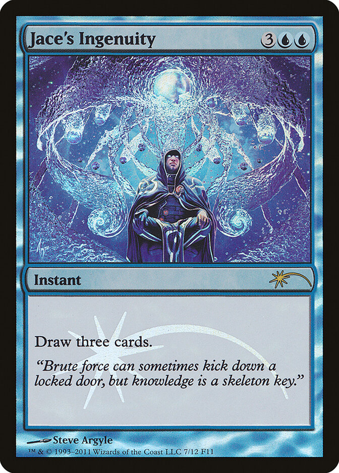 Jace's Ingenuity, Friday Night Magic 2011 Card Art