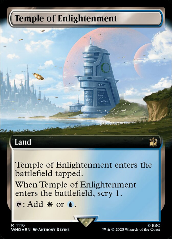 Temple of Enlightenment, Doctor Who Card Art