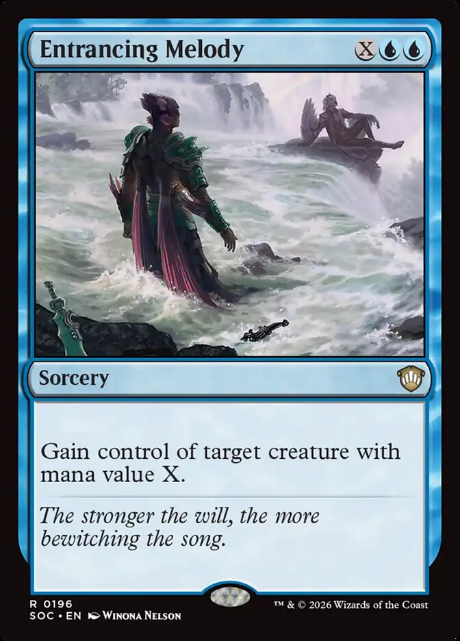 Entrancing Melody, Secrets Of Strixhaven Commander Card Art