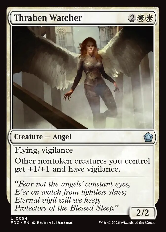 Thraben Watcher, Foundations Commander Card Art