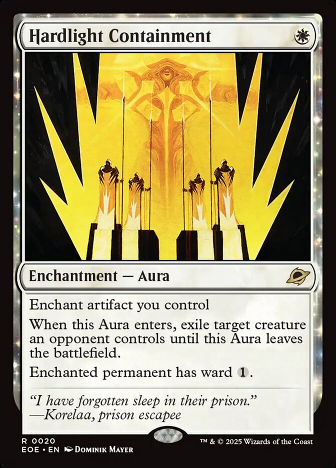Hardlight Containment, Edge of eternities Card Art