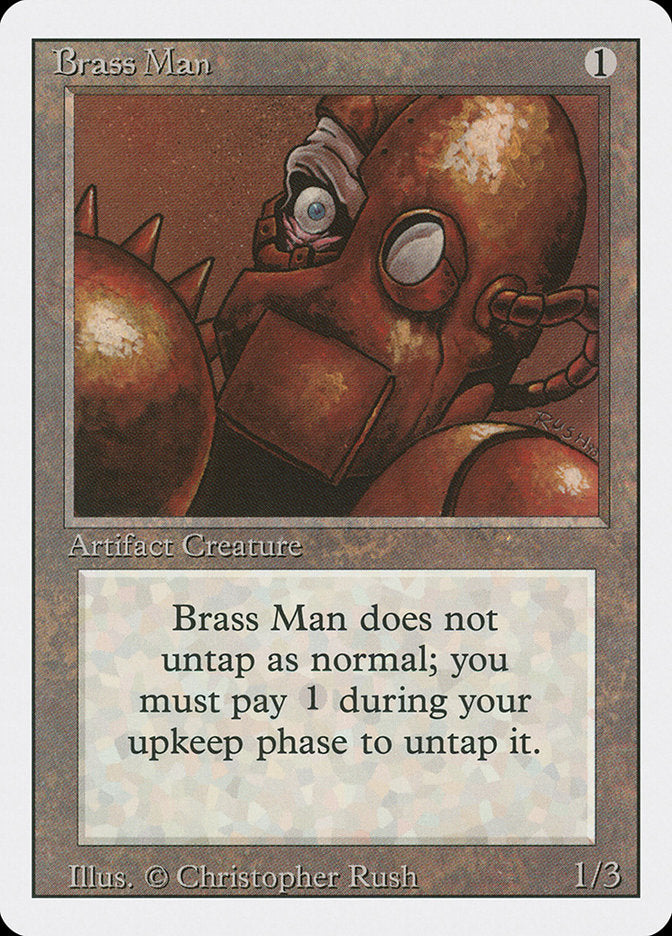Brass Man, Revised edition Card Art