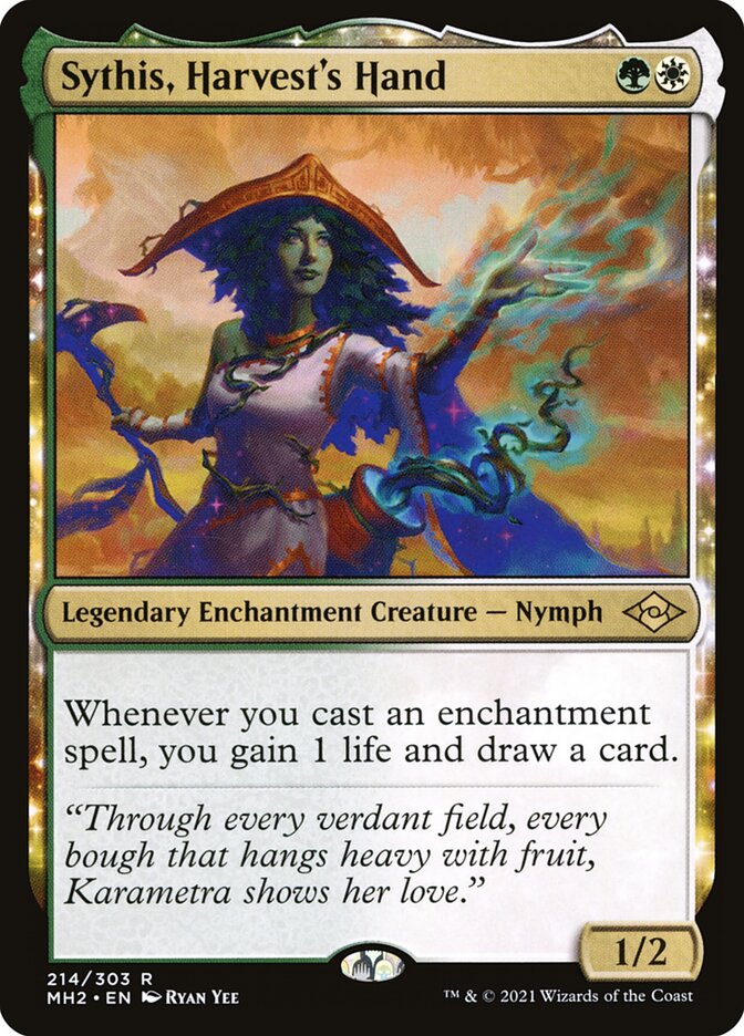 Sythis, Harvest's Hand, Modern Horizons 2 Card Art