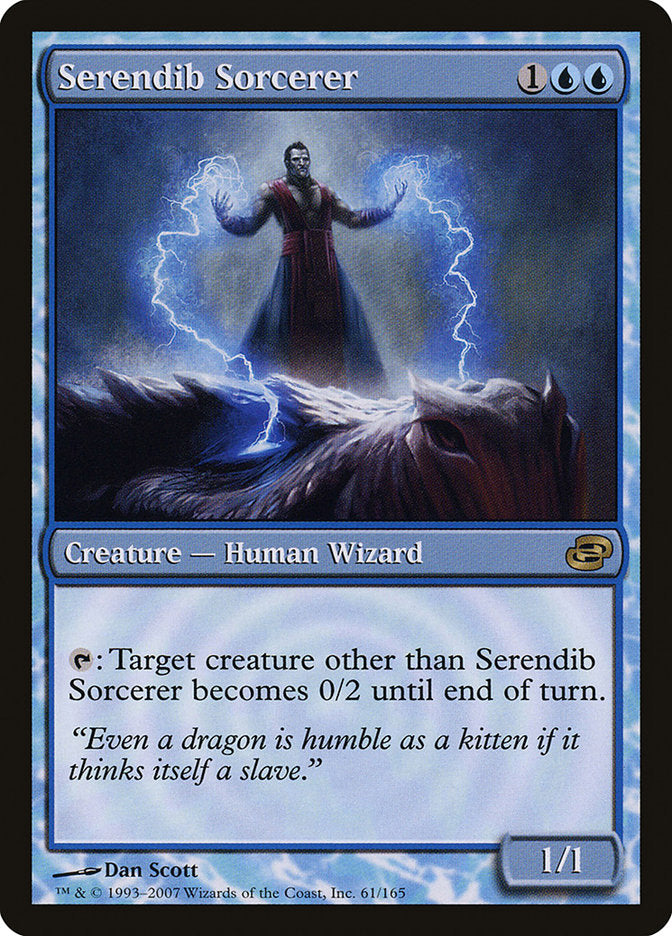 Serendib Sorcerer, Planar chaos Card Art