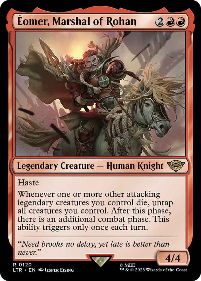 Éomer, Marshal of Rohan - Foil