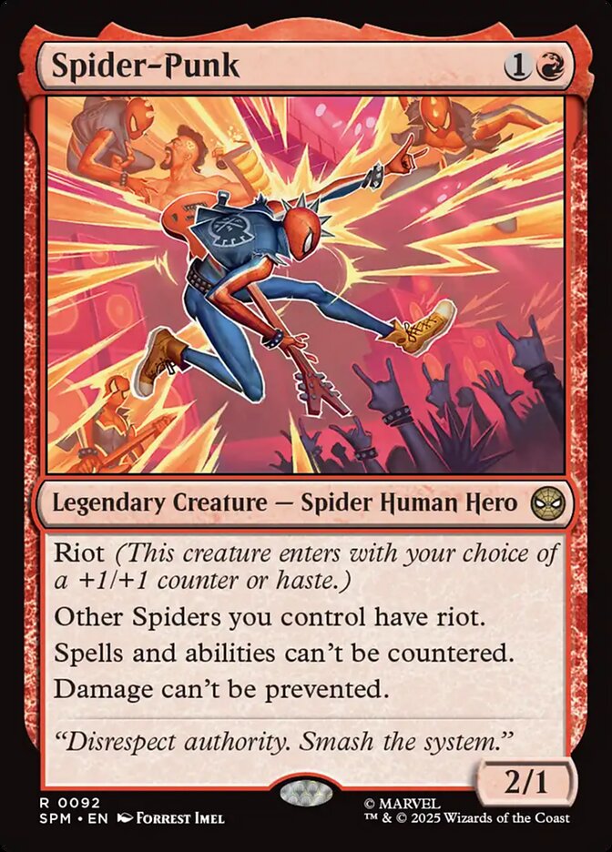 Spider-Punk, Marvel'S Spider-Man Card Art