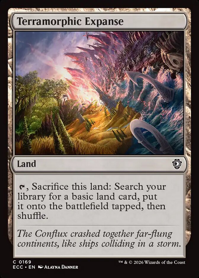 Terramorphic Expanse, Lorwyn Eclipsed Commander Card Art