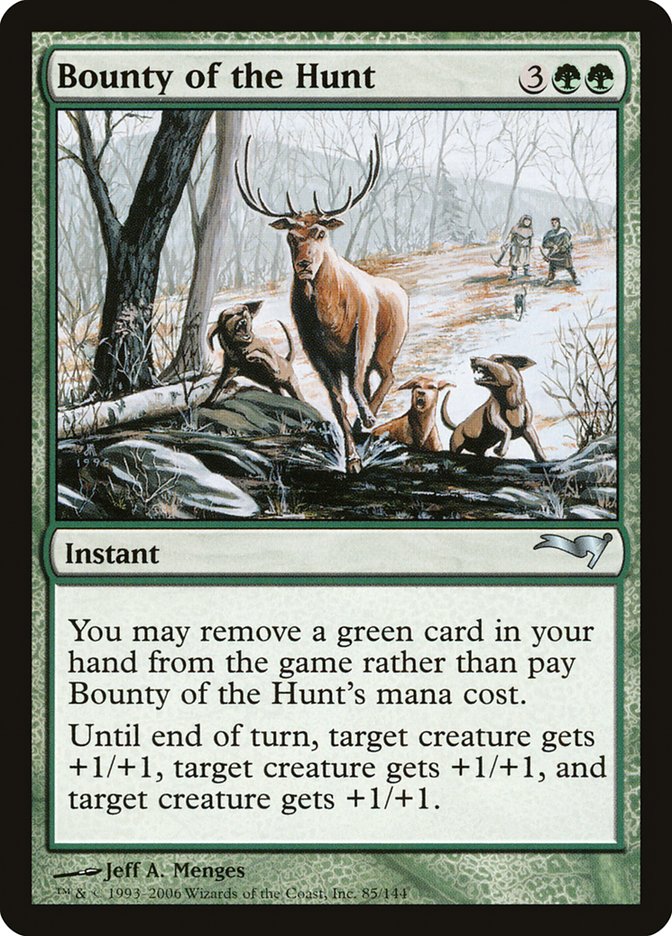 Bounty of the Hunt, Coldsnap Theme Decks Card Art