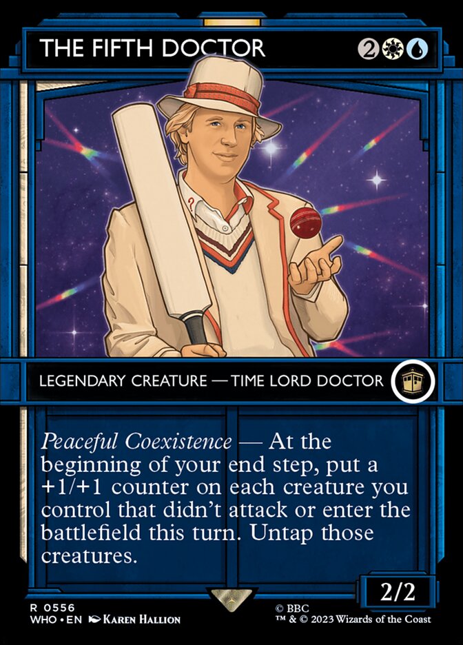 The Fifth Doctor - Foil