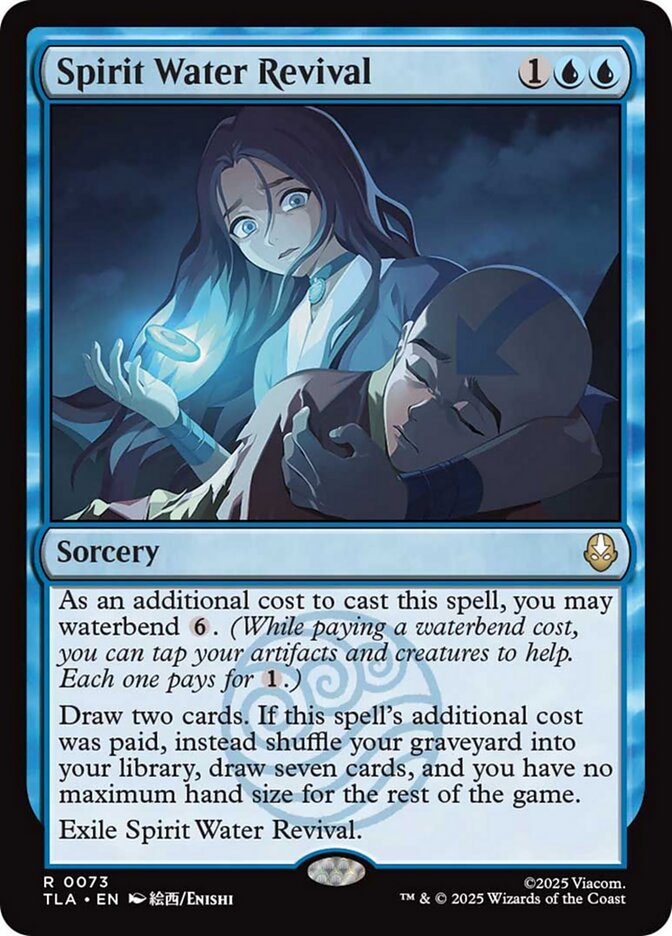 Spirit Water Revival, Avatar: The Last Airbender Card Art