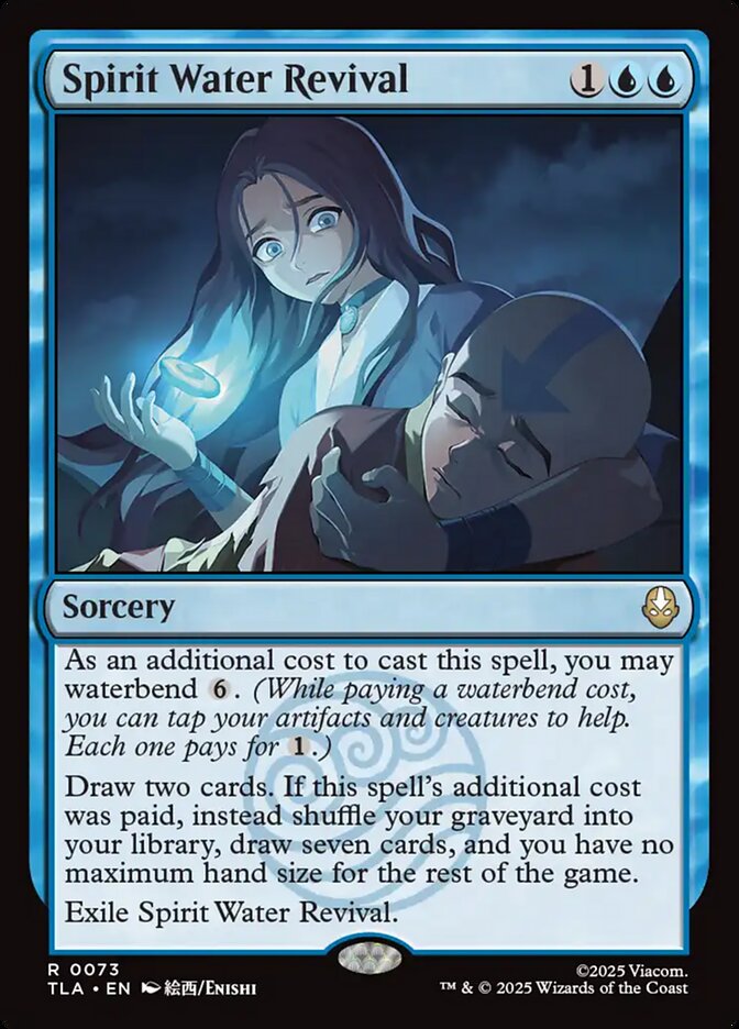 Spirit Water Revival, Avatar: The Last Airbender Card Art
