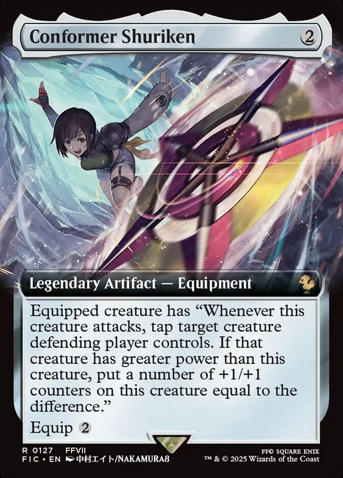 Conformer Shuriken, Final Fantasy Commander Card Art