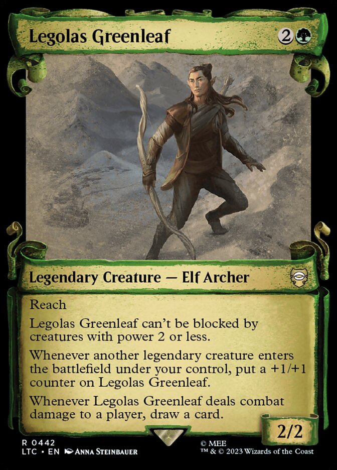 Legolas Greenleaf, Tales Of Middle-Earth Commander Card Art