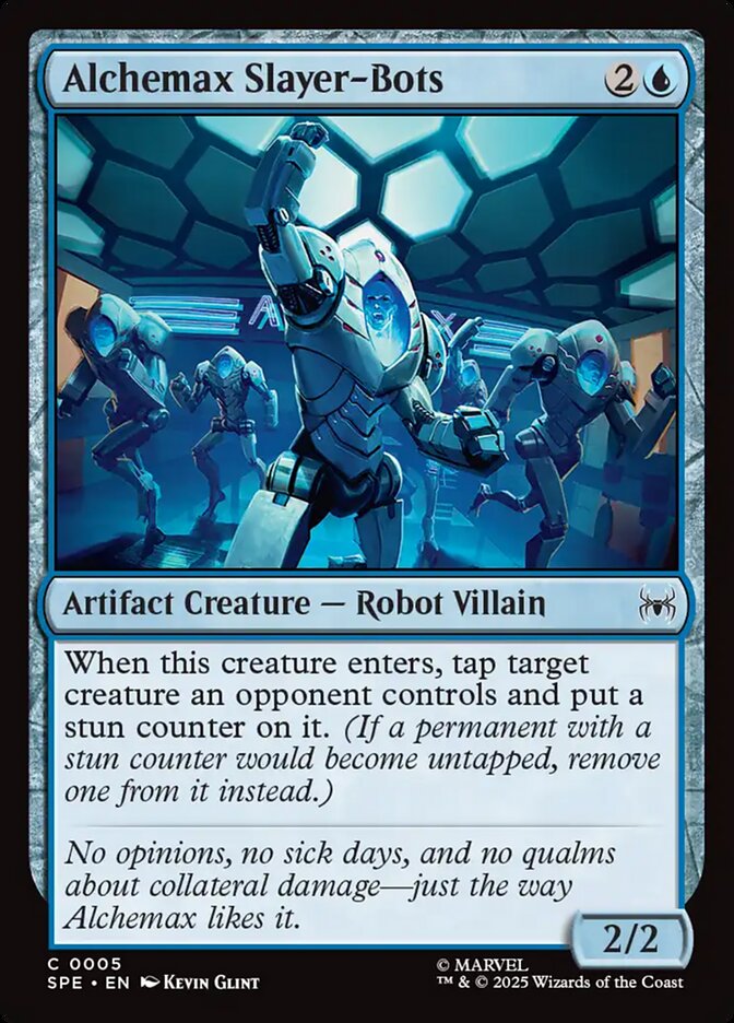 Alchemax Slayer-Bots, Marvel'S Spider-Man Eternal Card Art