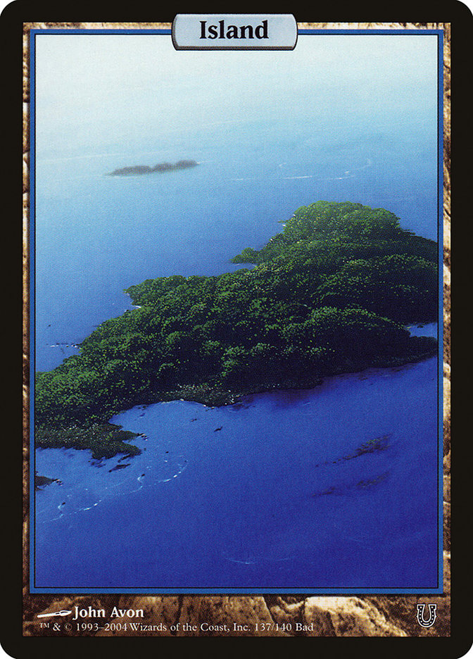 Island, Unhinged Card Art