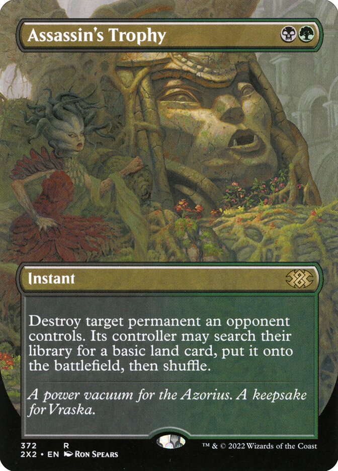Assassin's Trophy, Double Masters 2022 Card Art