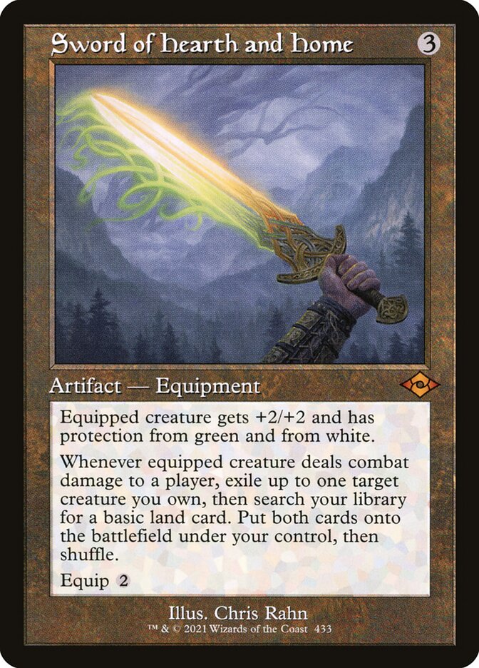 Sword of Hearth and Home, Modern Horizons 2 Card Art