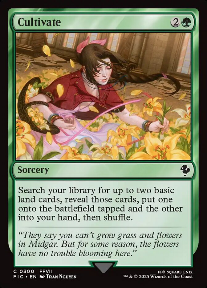 Cultivate, Final fantasy commander Card Art
