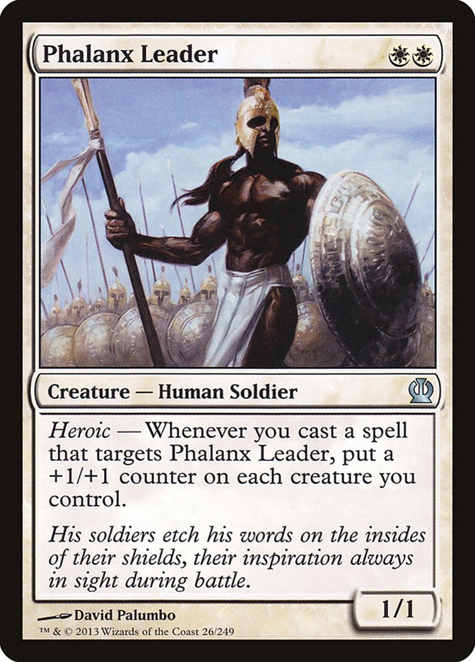 Phalanx Leader, Theros Card Art