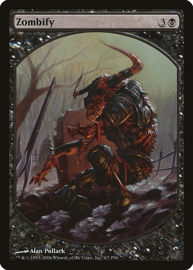 Zombify, Magic Player Rewards 2006 Card Art