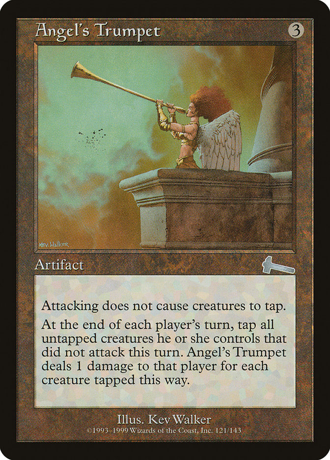 Angel's Trumpet, Urza's legacy Card Art
