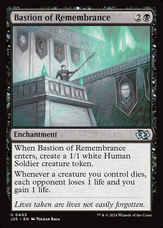 Bastion of Remembrance, Foundations Jumpstart Card Art