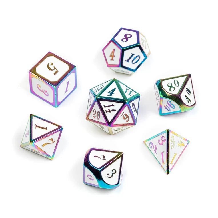 Greifenfels - Dice - Rainbow Series - White