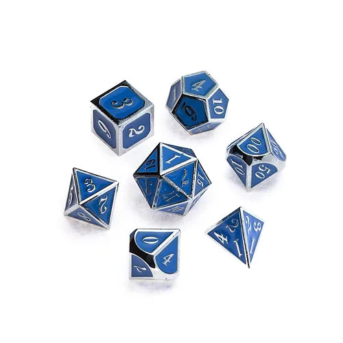 Greifenfels - Dice - Silver Series - Azure