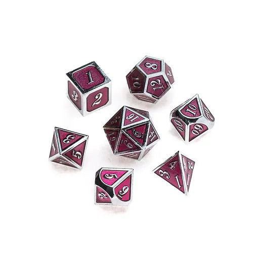 Greifenfels - Dice - Silver Series - Pink